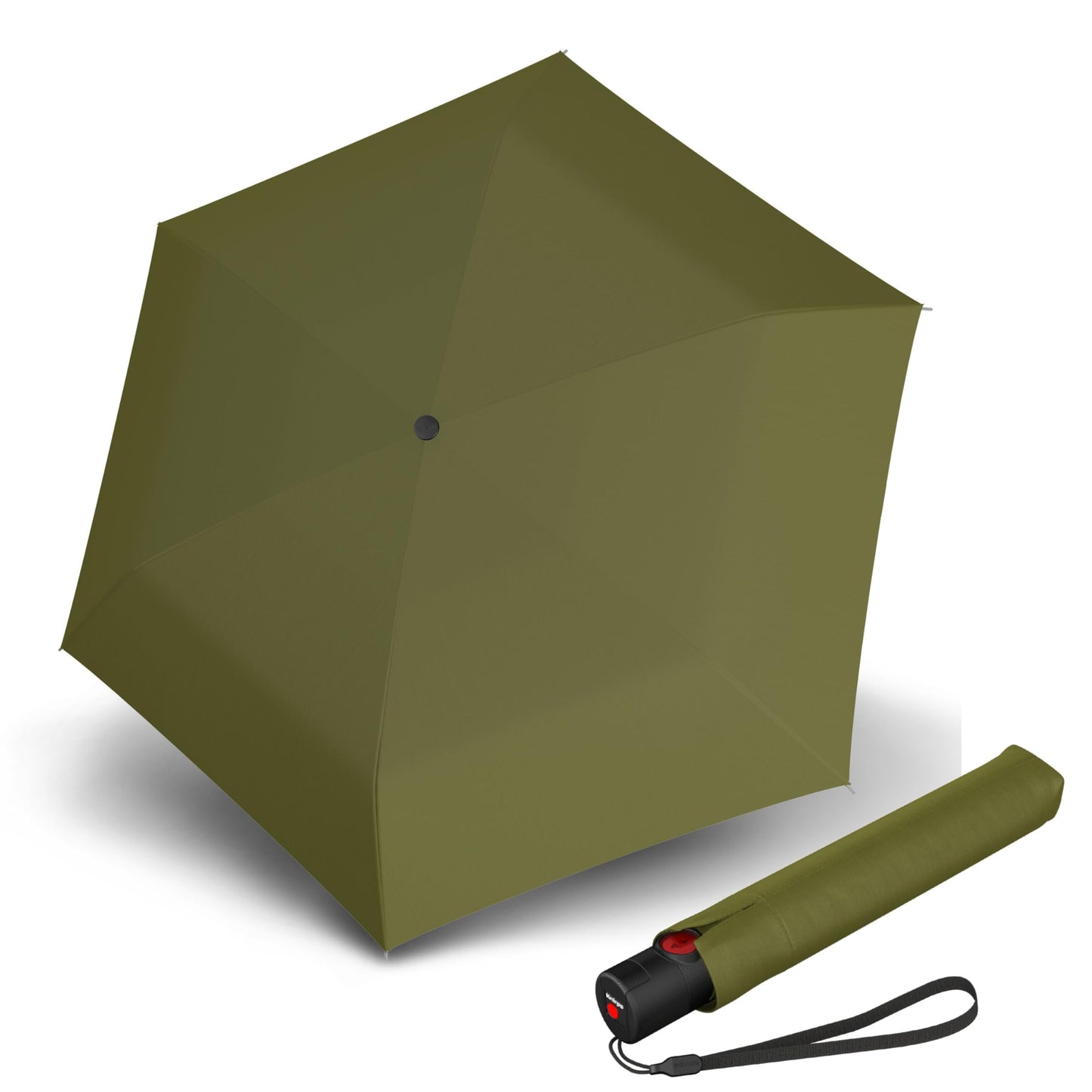 Knirps U.200 Ultra Light Duomatic Automatic Rain Umbrella & Carrying Case