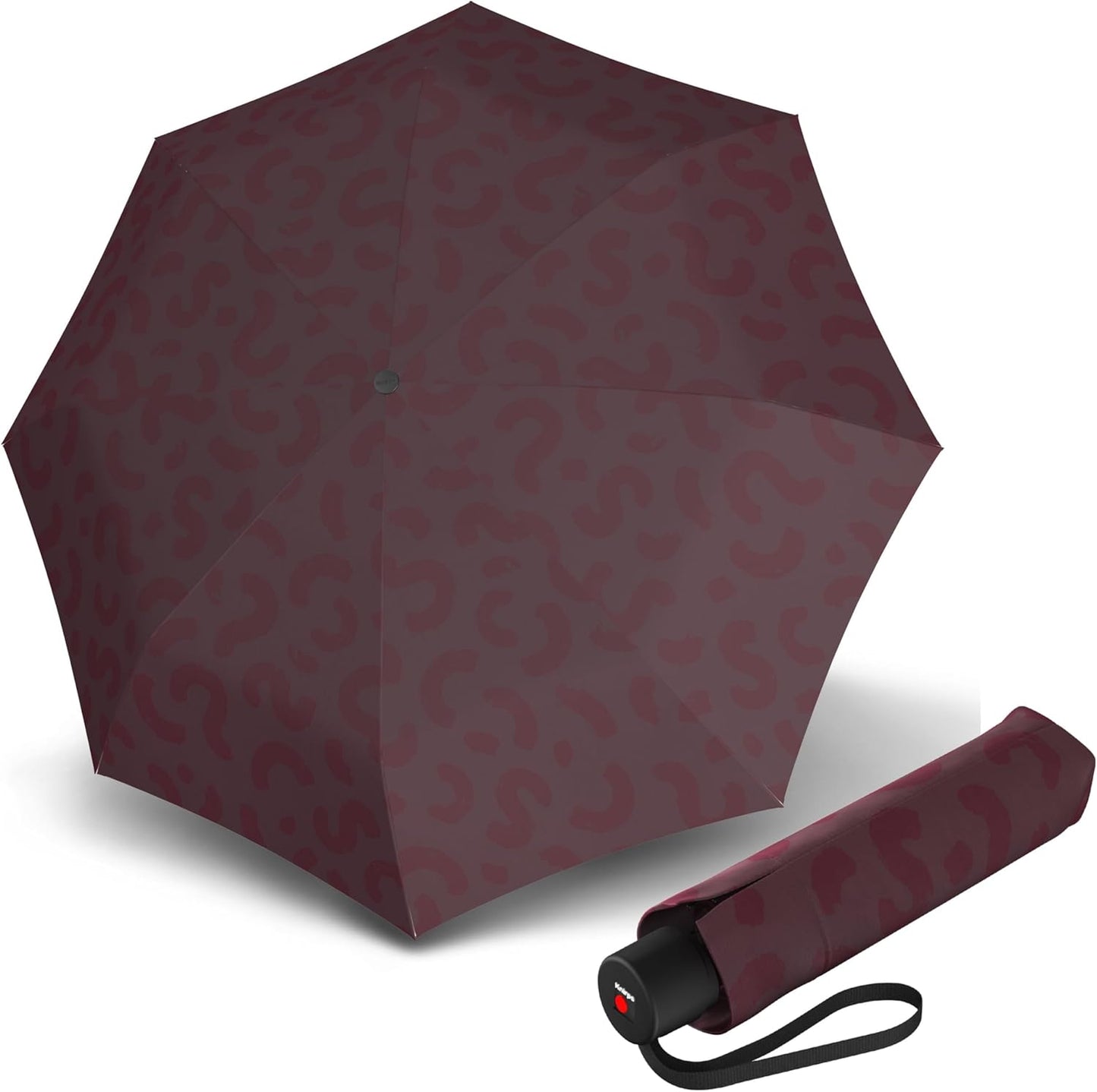 Knirps A.050 Medium Manual Rain Umbrella & Carrying Case, 98cm Diameter