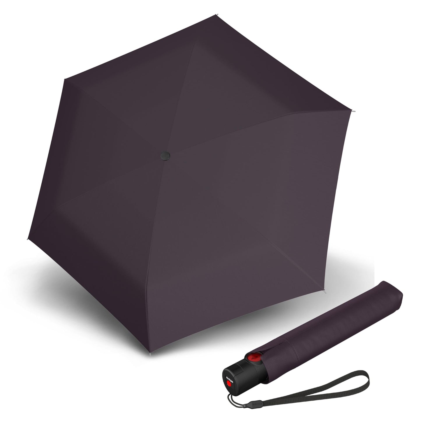 Knirps U.200 Ultra Light Duomatic Automatic Rain Umbrella & Carrying Case