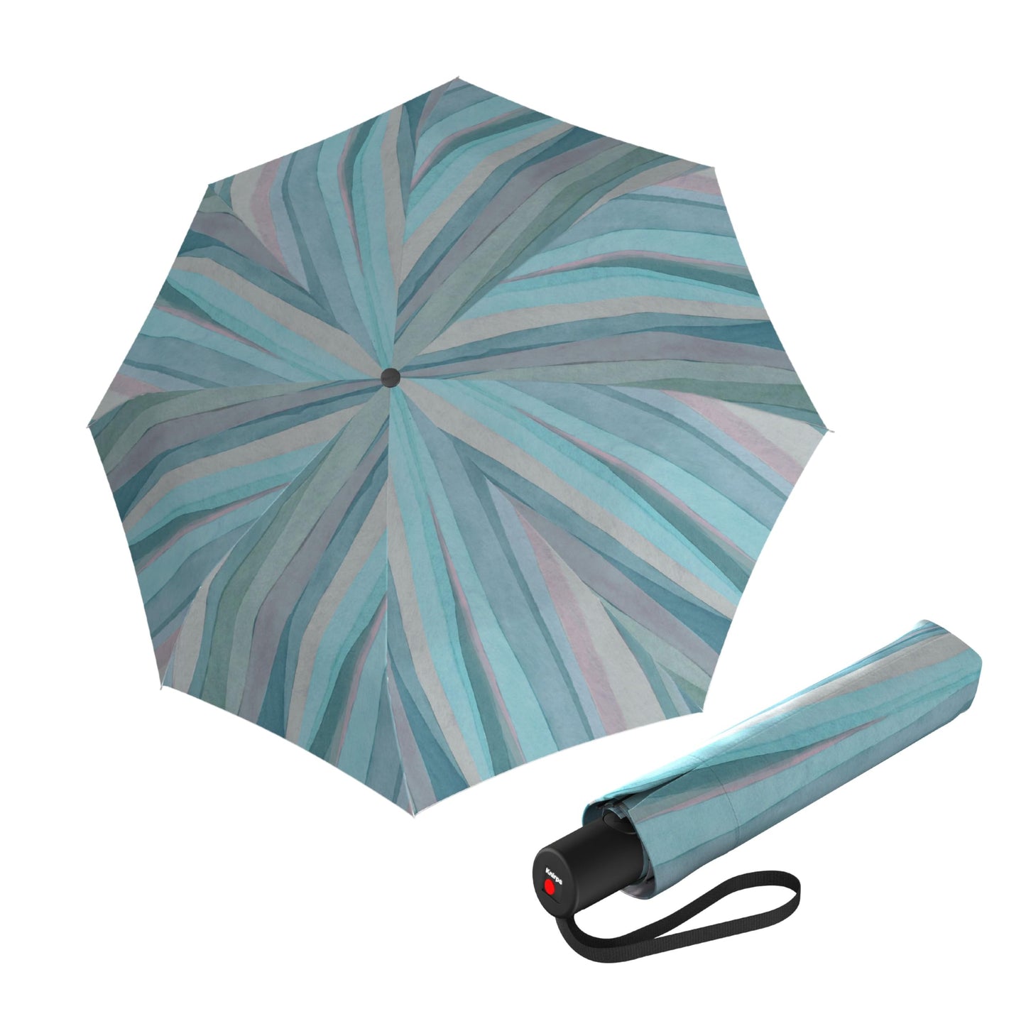 Knirps A.200 Medium Duomatic Automatic Rain Umbrella & Carrying Case