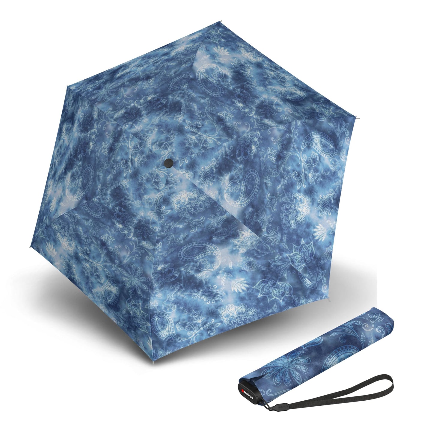 Knirps US.050 Ultra Light Slim Manual Rain Umbrella &Carrying Case