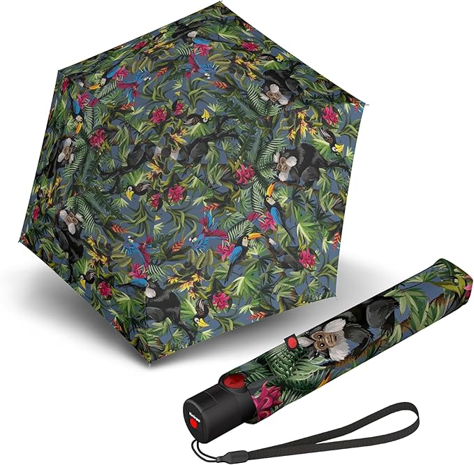 Knirps U.200 Ultra Light Duomatic Automatic Rain Umbrella & Carrying Case