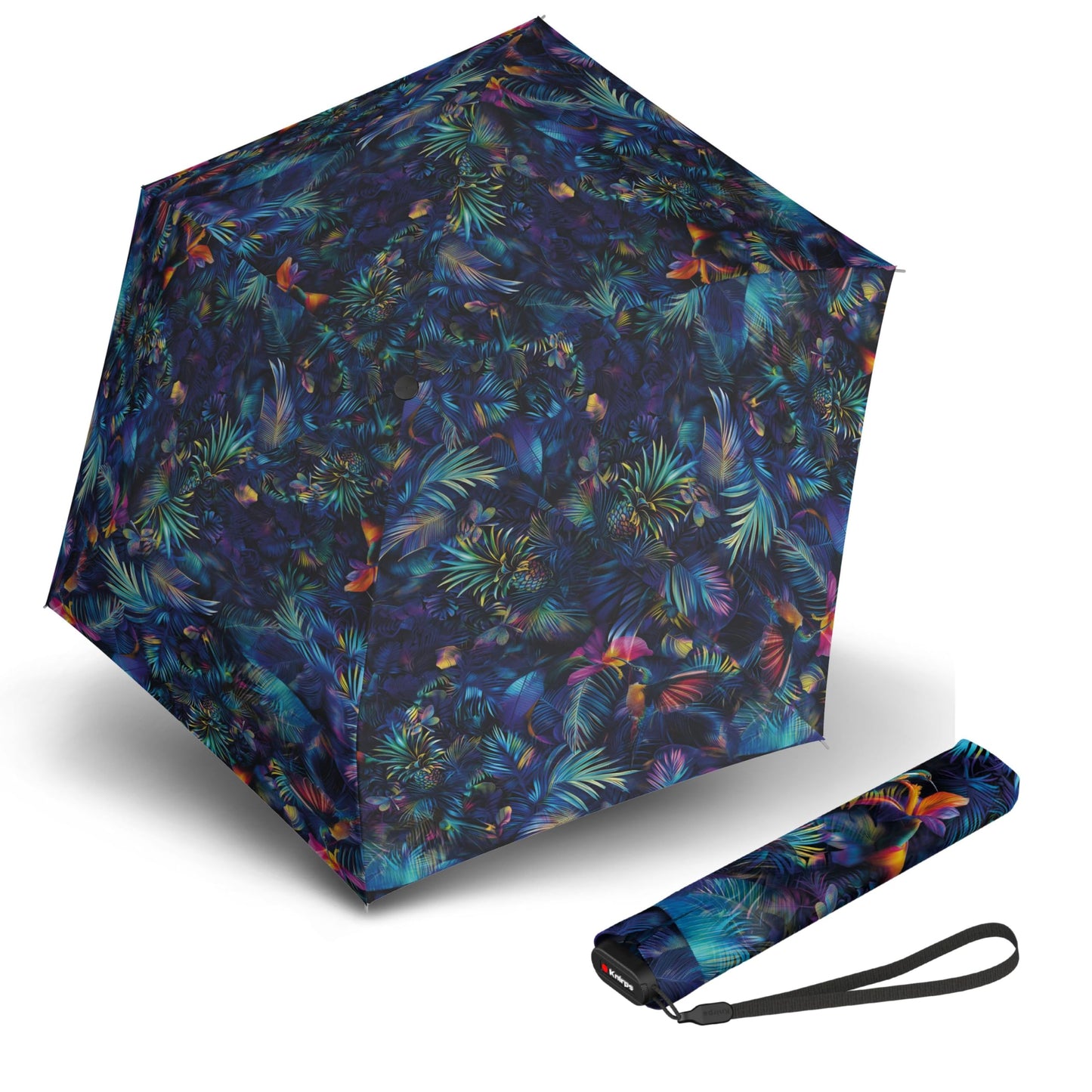 Knirps US.050 Ultra Light Slim Manual Rain Umbrella &Carrying Case