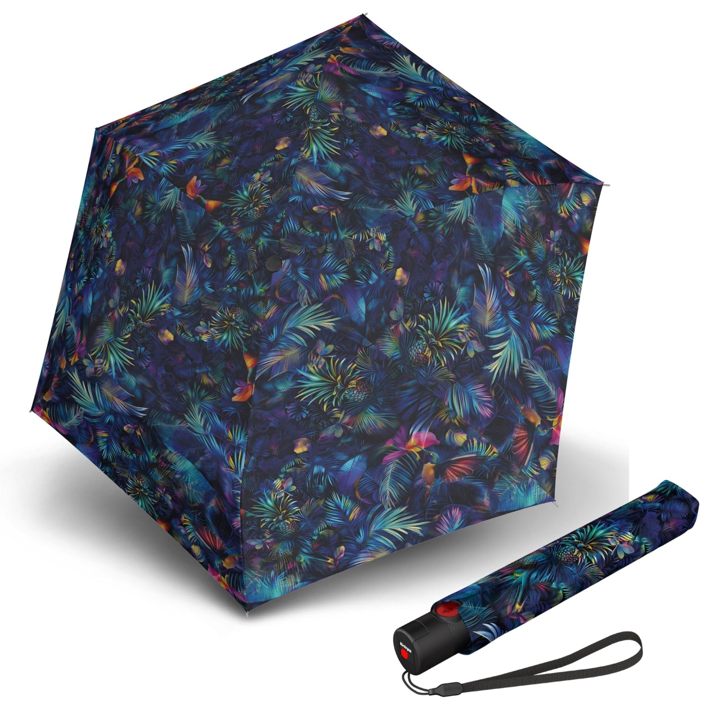 Knirps U.200 Ultra Light Duomatic Automatic Rain Umbrella & Carrying Case