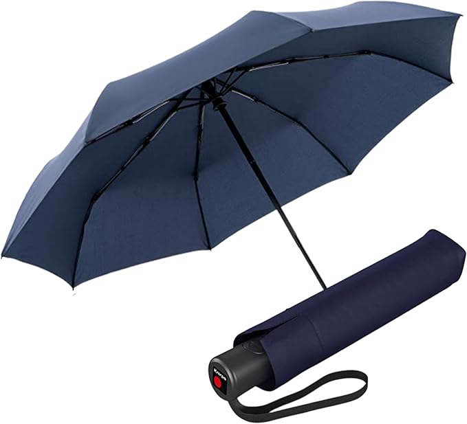 Knirps A.200 Medium Duomatic Automatic Rain Umbrella & Carrying Case