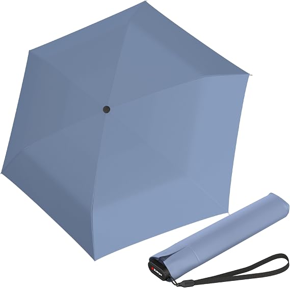 Knirps US.050 Ultra Light Slim Manual Rain Umbrella &Carrying Case