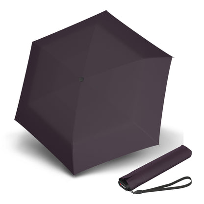 Knirps US.050 Ultra Light Slim Manual Rain Umbrella &Carrying Case