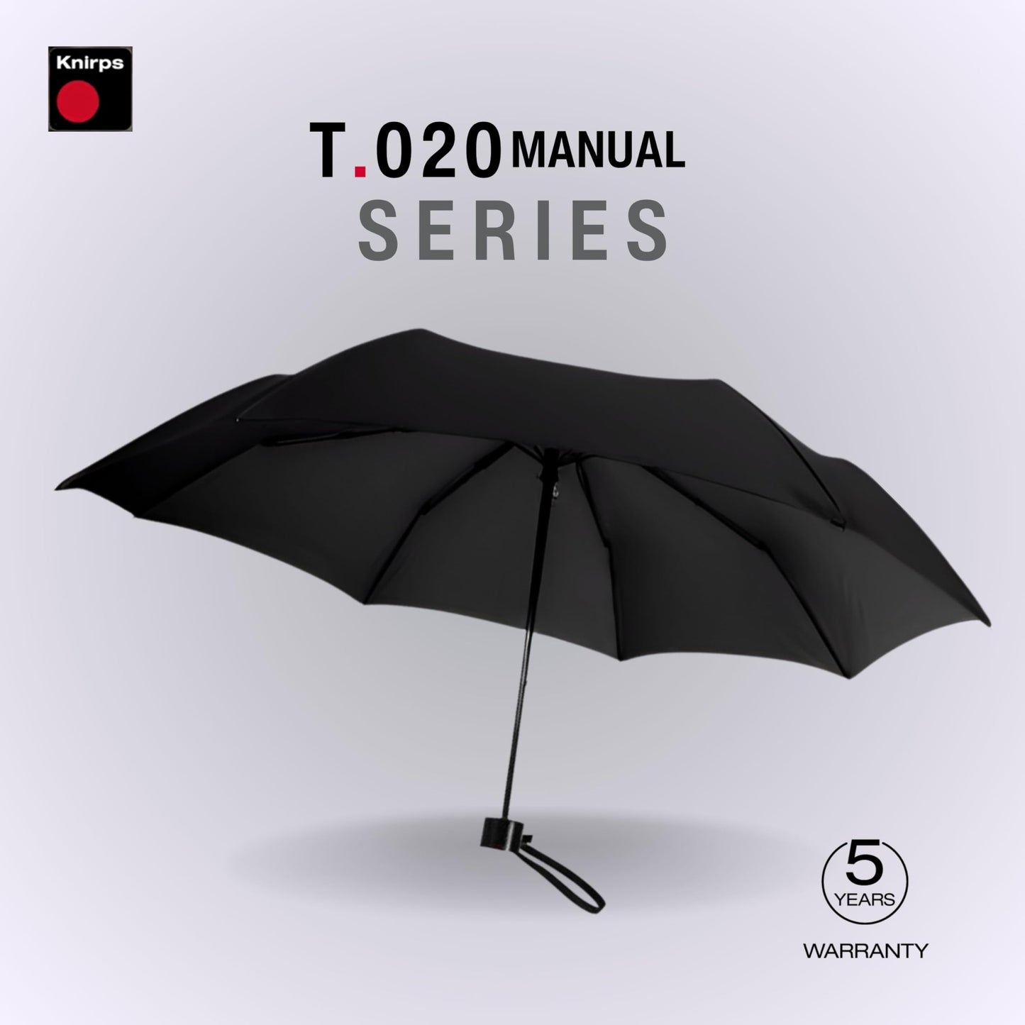 Need help? product image Knirps T.020 Manual Pocket Rain Umbrella in Black – Compact Travel Umbrellas, Lightweight, Strong Aluminum Frame - Folds to 7.5in, Large 34in Canopy, Zip-Up Case Included