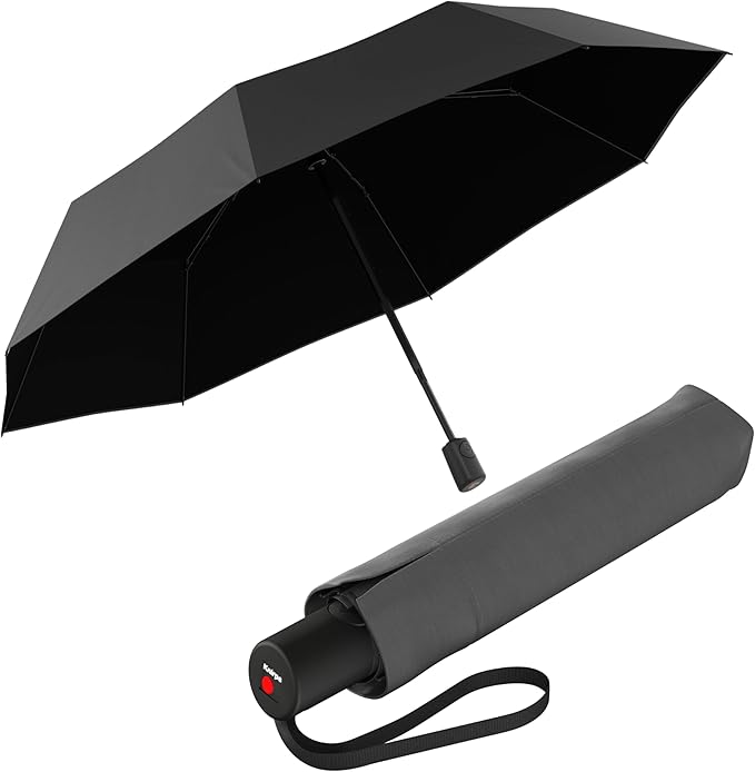 Knirps A.200 Medium Duomatic Automatic Rain Umbrella & Carrying Case