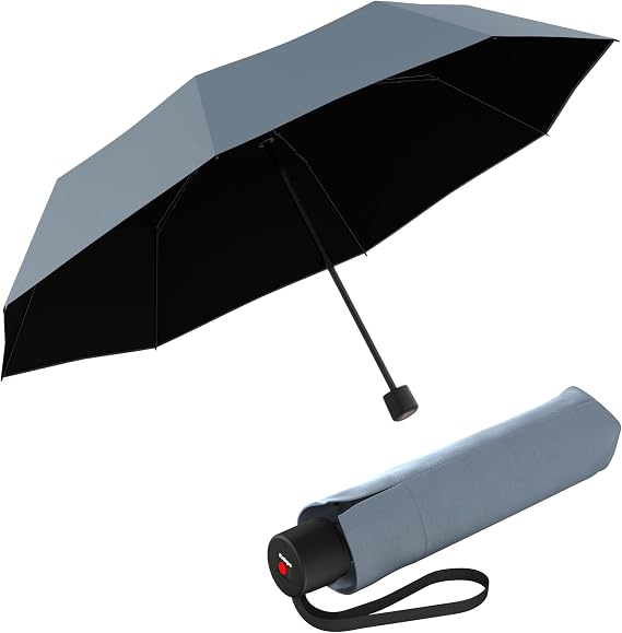 Knirps A.050 Medium Manual Rain Umbrella & Carrying Case, 98cm Diameter