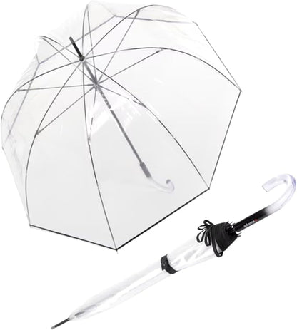 Knirps C.760 34.2"Transparent Canopy Dome Umbrella