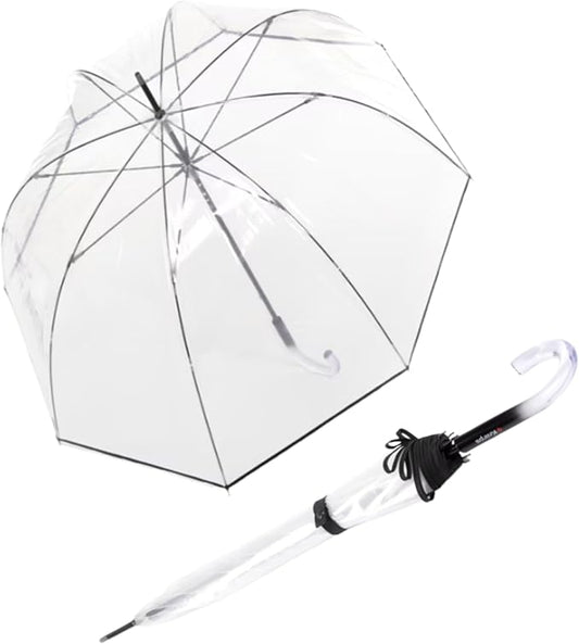 Knirps C.760 34.2"Transparent Canopy Dome Umbrella