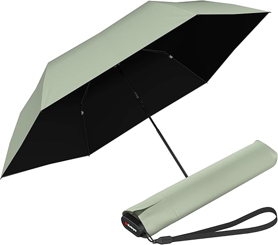 Knirps US.050 Ultra Light Slim Manual Rain Umbrella &Carrying Case
