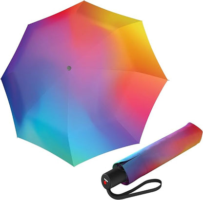 Knirps A.200 Medium Duomatic Automatic Rain Umbrella & Carrying Case