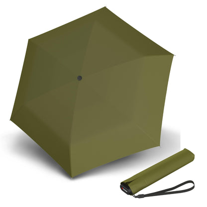 Knirps US.050 Ultra Light Slim Manual Rain Umbrella &Carrying Case