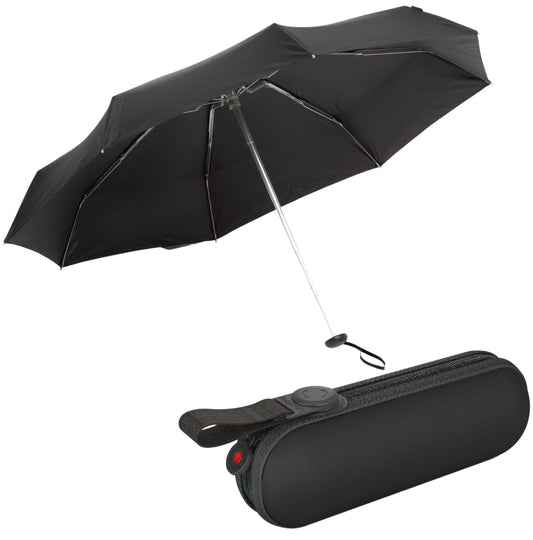 Knirps X1 Manual Pocket Umbrella with Hard Case