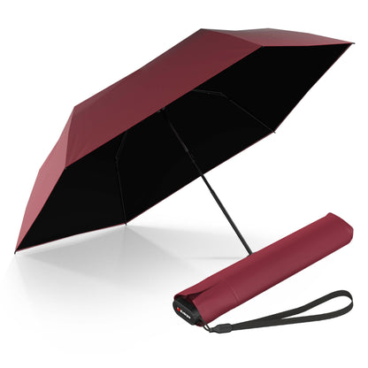 Knirps US.050 Ultra Light Slim Manual Rain Umbrella &Carrying Case