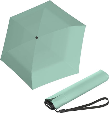 Knirps US.050 Ultra Light Slim Manual Rain Umbrella &Carrying Case