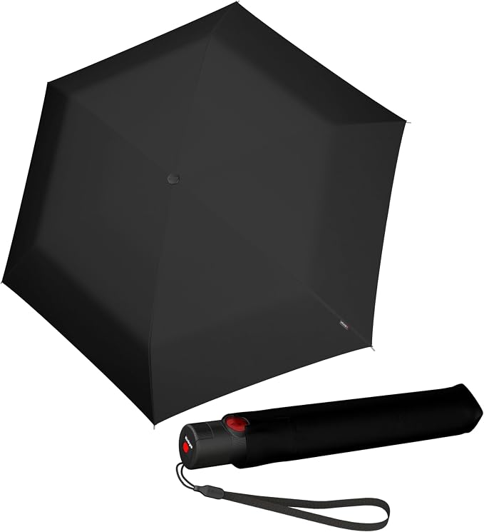Knirps U.200 Ultra Light Duomatic Automatic Rain Umbrella & Carrying Case