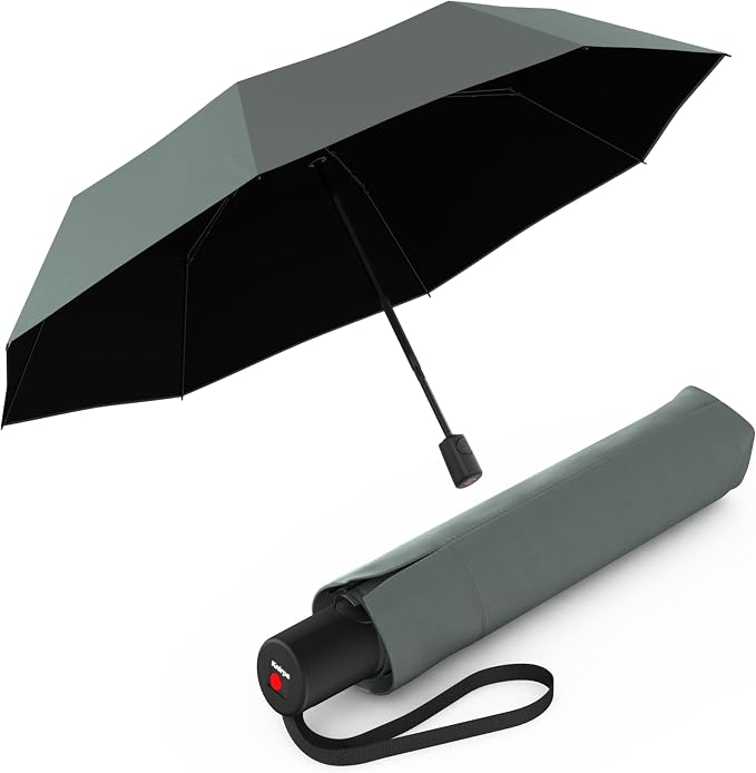 Knirps A.200 Medium Duomatic Automatic Rain Umbrella & Carrying Case