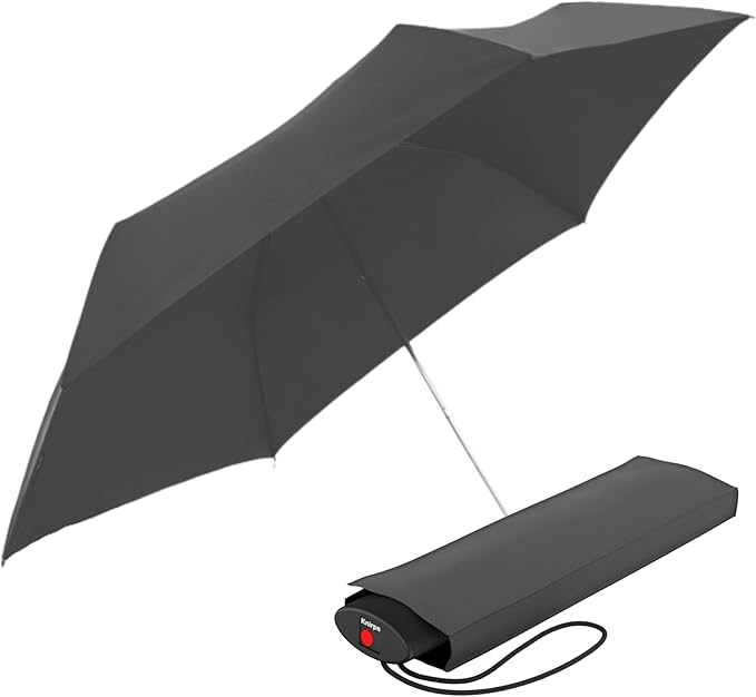 Knirps AS.050 Slim Manual Rain Umbrella & Carrying case