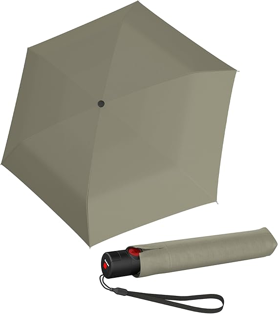 Knirps U.200 Ultra Light Duomatic Automatic Rain Umbrella & Carrying Case
