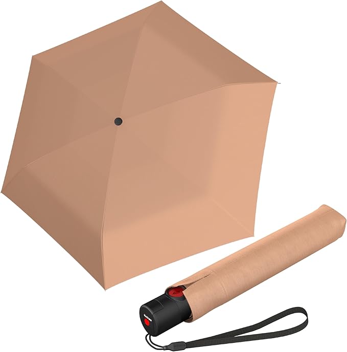 Knirps U.200 Ultra Light Duomatic Automatic Rain Umbrella & Carrying Case