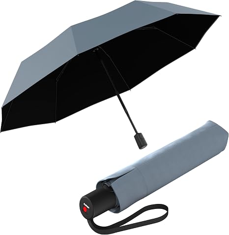 Knirps A.200 Medium Duomatic Automatic Rain Umbrella & Carrying Case