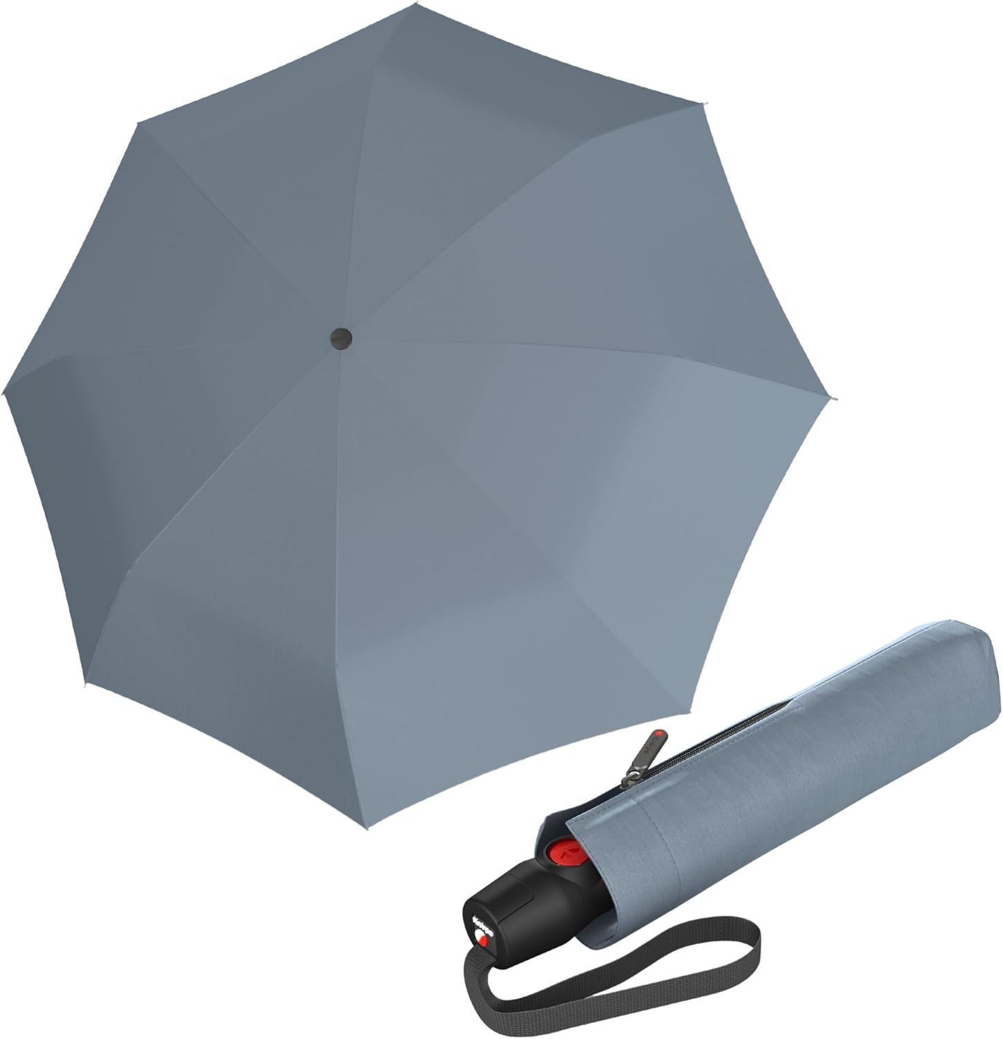 Knirps A.200 Medium Duomatic Pocket Umbrella - Compact Stormproof Wind Resistant