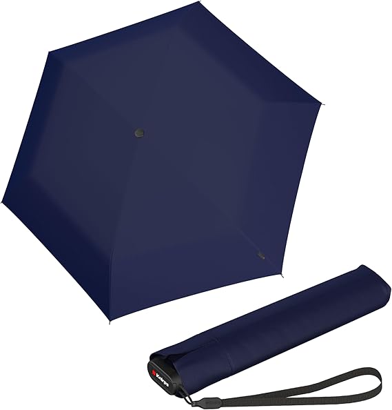 Knirps US.050 Ultra Light Slim Manual Rain Umbrella &Carrying Case