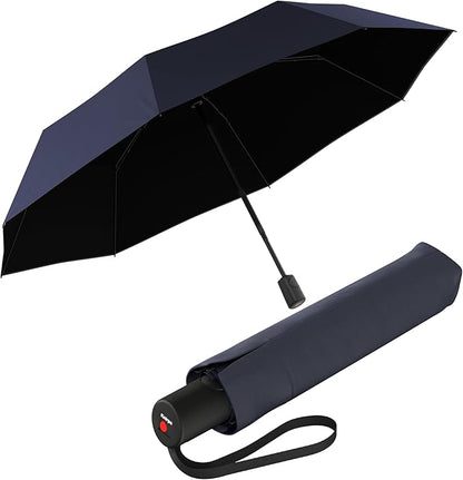 Knirps A.200 Medium Duomatic Automatic Rain Umbrella & Carrying Case