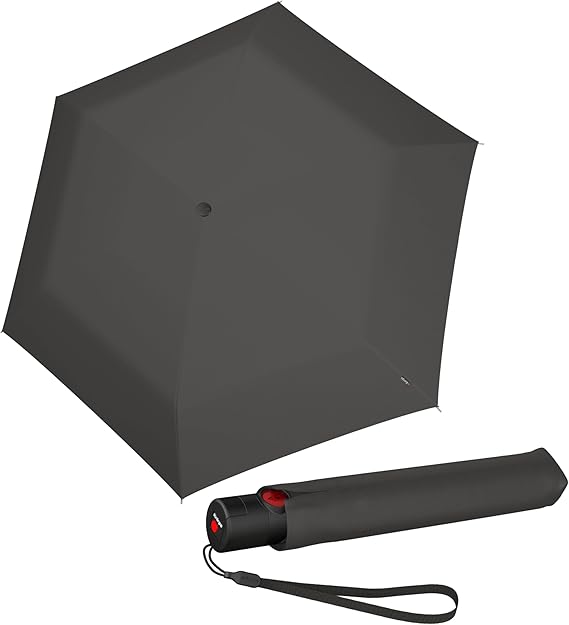 Knirps U.200 Ultra Light Duomatic Automatic Rain Umbrella & Carrying Case