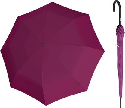 Knirps A.760 Manual Rain Umbrella with Curved Handle, 103cm Diameter