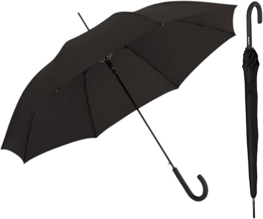 Knirps A.760 Manual Rain Umbrella with Curved Handle, 103cm Diameter