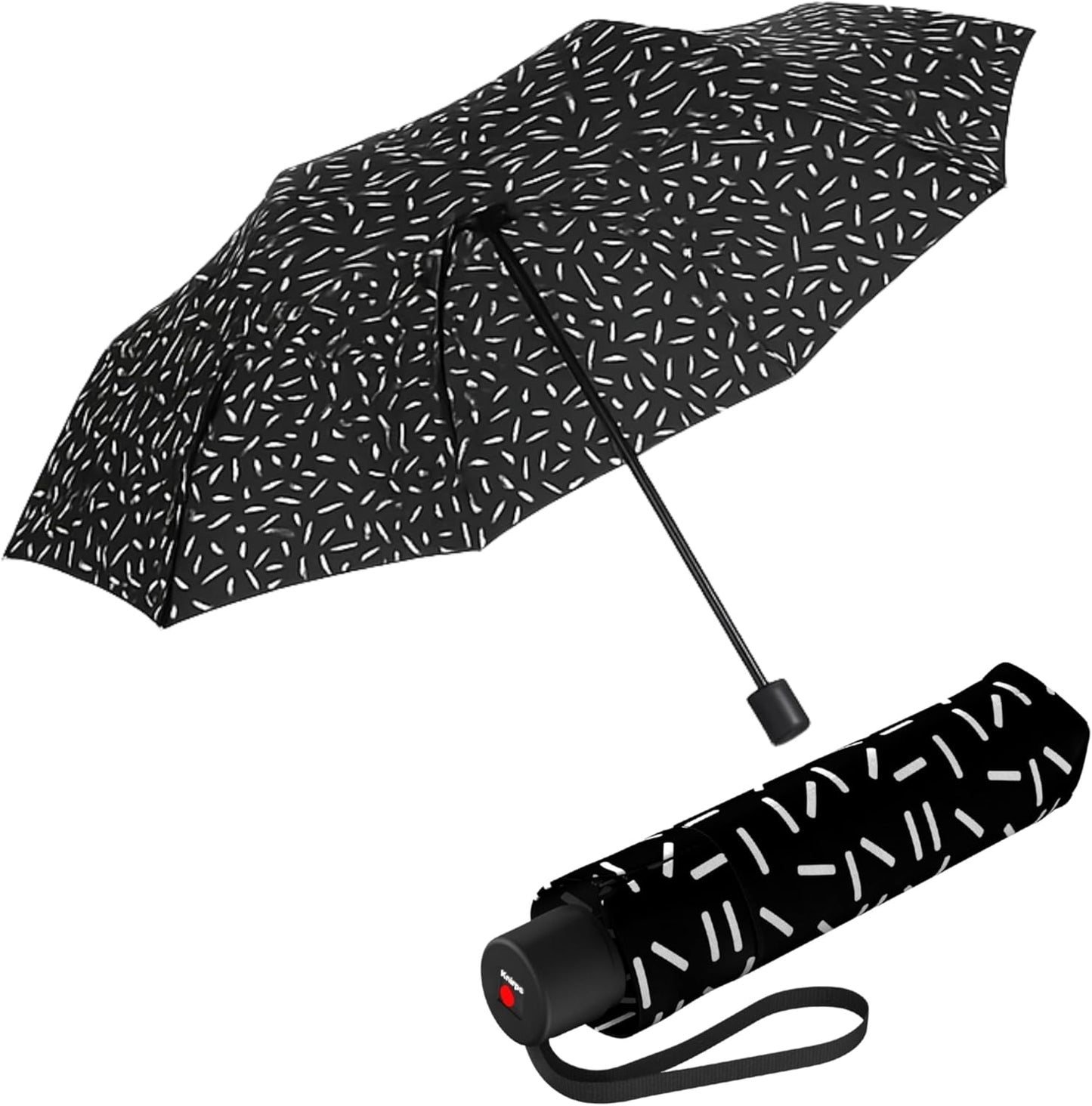 Knirps A.050 Medium Manual Rain Umbrella & Carrying Case, 98cm Diameter