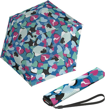Knirps US.050 Ultra Light Slim Manual Rain Umbrella &Carrying Case