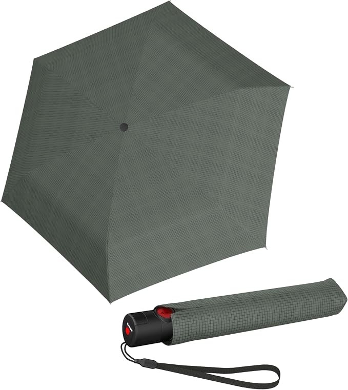 Knirps U.200 Ultra Light Duomatic Automatic Rain Umbrella & Carrying Case