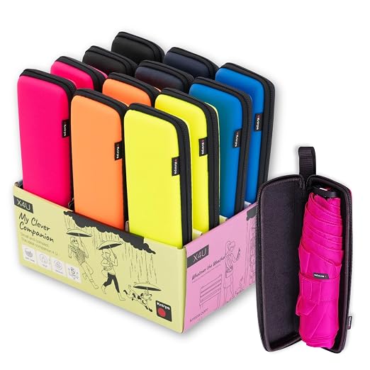 Knirps X4U Ultra-Light Compact Umbrella with Dry Case®