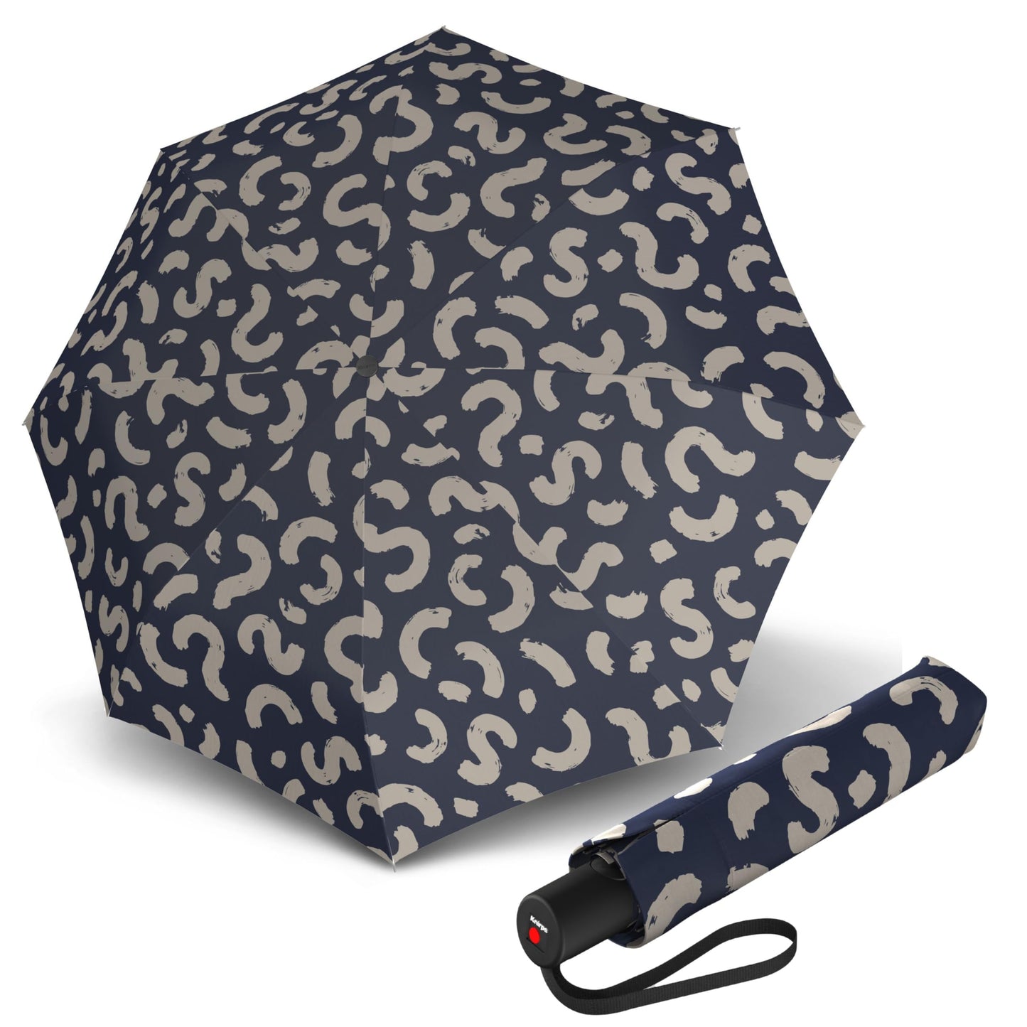 Knirps A.200 Medium Duomatic Automatic Rain Umbrella & Carrying Case