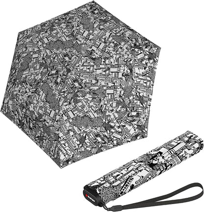 Knirps US.050 Ultra Light Slim Manual Rain Umbrella &Carrying Case