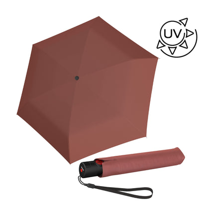 Knirps U.200 Ultra Light Duomatic Automatic Rain Umbrella & Carrying Case