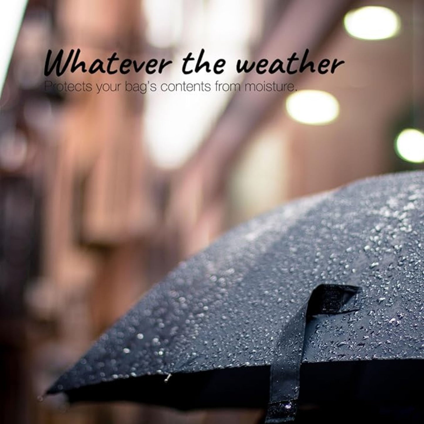 Knirps X4U My Clever Companion– 90cm Diameter Windproof Manual Open/Close Umbrella, Small and Compact Design for Travel and All Weather Protection, with Retractable Feature and Travel Case, Black w/ Black Coating